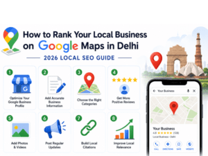 How to Rank Your Local Business on Google Maps in Delhi — 2026 Local SEO Guide Image