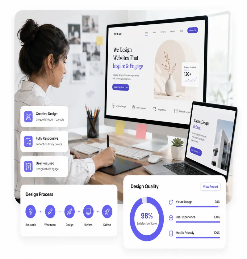 What does it mean to design a website?